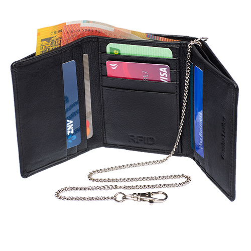 Buy RFID Protected Men's Cowhide Wallet-1507 Online & Wholesale » St ...